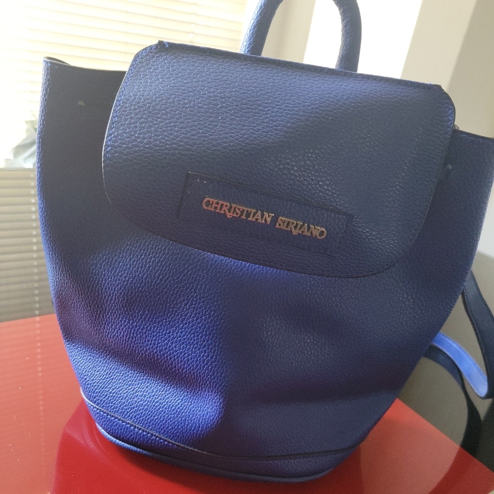 Christian siriano backpack purse
